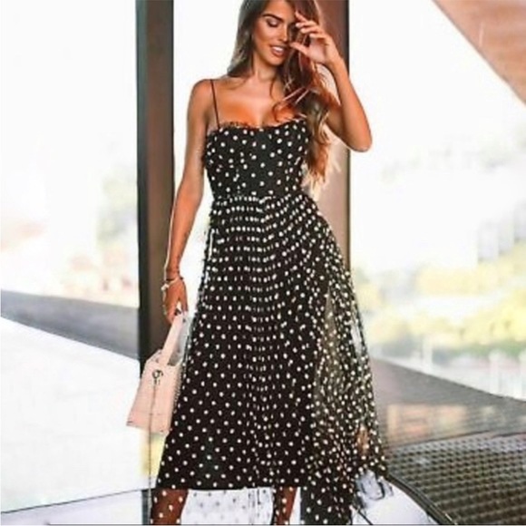 Zara Dresses & Skirts - Zara bloggers favorite tulle floral dress